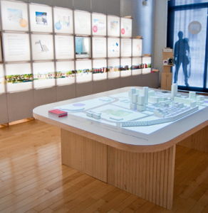 students' final exhibit for "Universally Local"